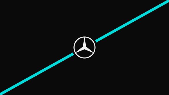 טפט 4K כוכב מרצדס בנץ (Mercedes Benz AMG) מכרום מבריק #031