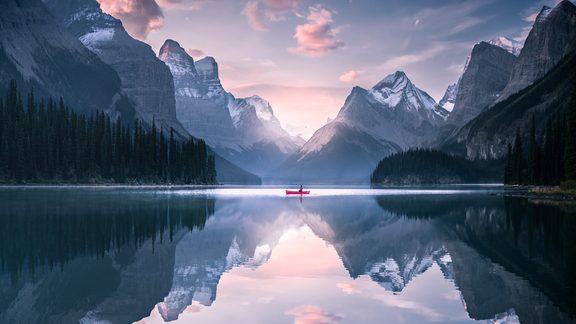 טפט 4K הרים מושלגים ורכסי הרים #020