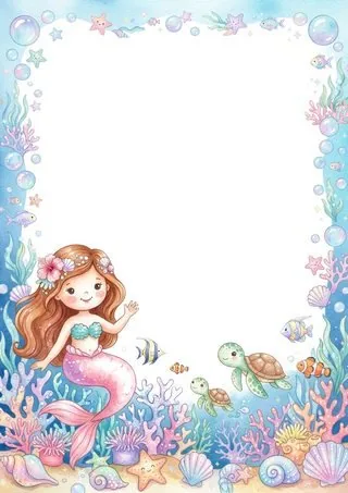 יום הולדת גן – בת ים קסומה ועולם המים
