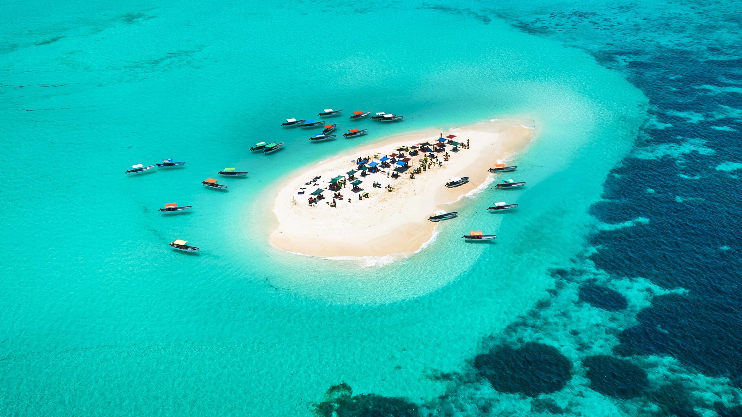 Pungume Sandbank בזנזיבר, טנזניה