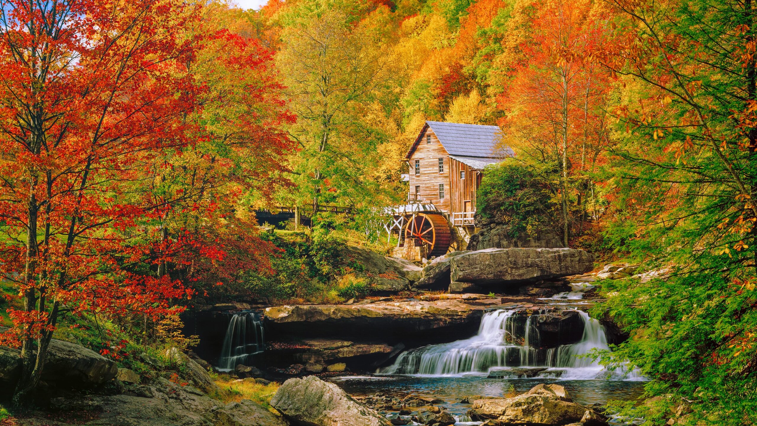Where autumn turns the wheel