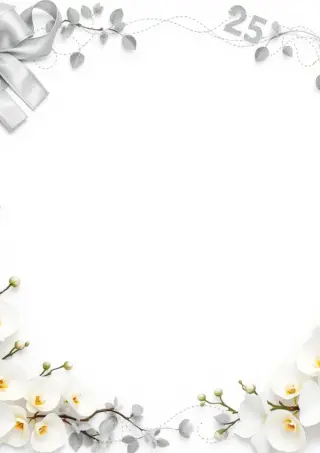חתונת כסף – 25 שנות נישואין