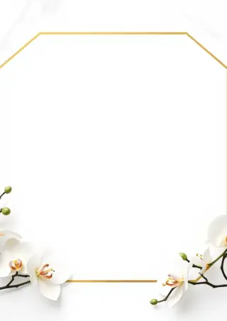 מסגרת שיש קררה וזהב מודרני – אלגנטיות עכשווית