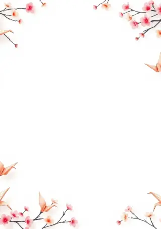 ציפורי אוריגמי ומשאלות שלום והצלחה