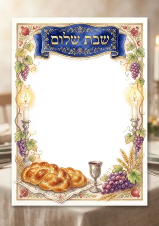 חלות שבת קלועות וכיסוי רקום – מלחייה מכסף ומסורת אבות